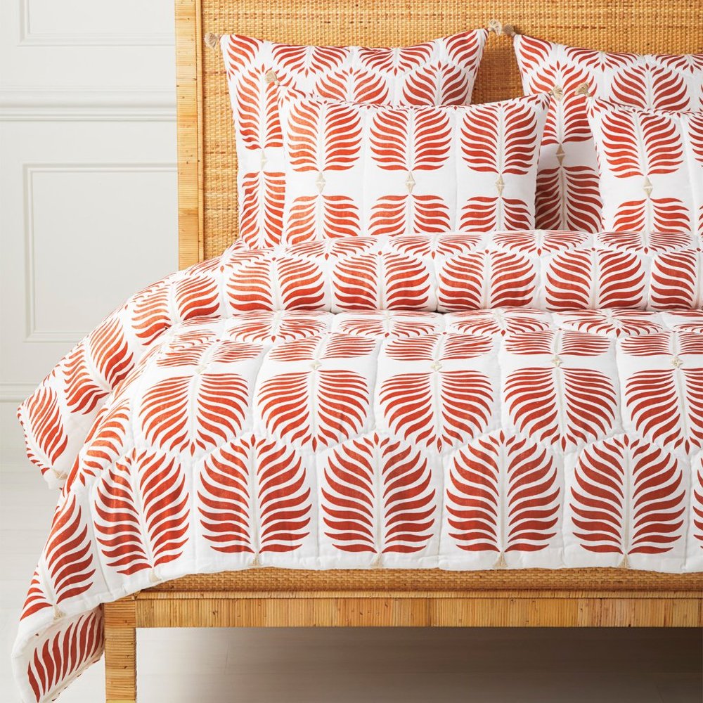 Serena & Lily Granada Quilt Terracotta